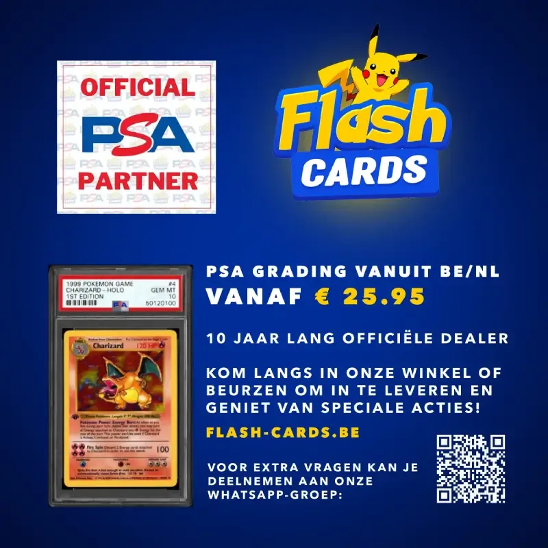 PSA Grading vanaf 25.95