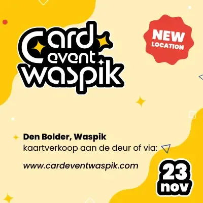 Card Event Waspik - Den Bolder