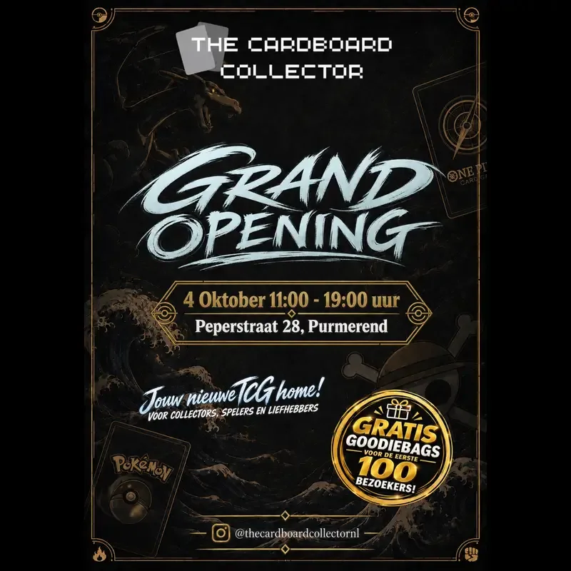 Grand Opening: The Cardboard Collector store